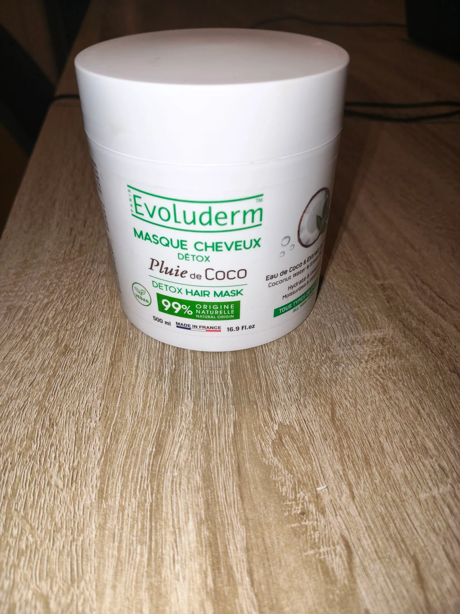 Masque cheveux 